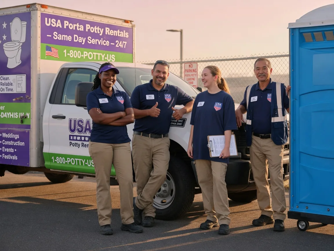 Porta Potty Rental company in Middlebranch, OH